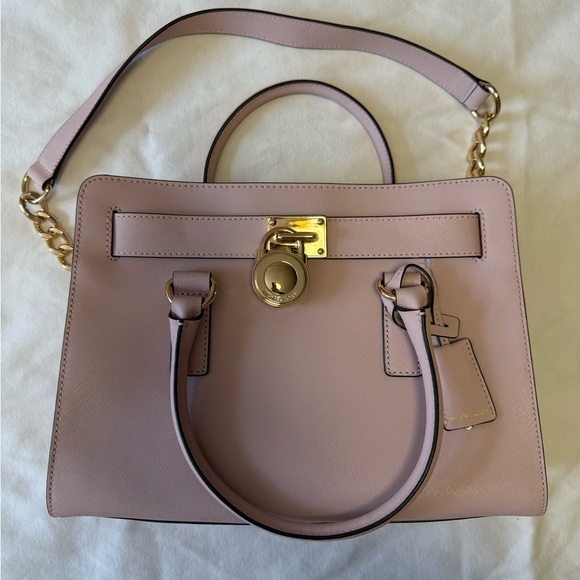 Michael Kors Hamilton East West Satchel in color blossom - Picture 1 of 6